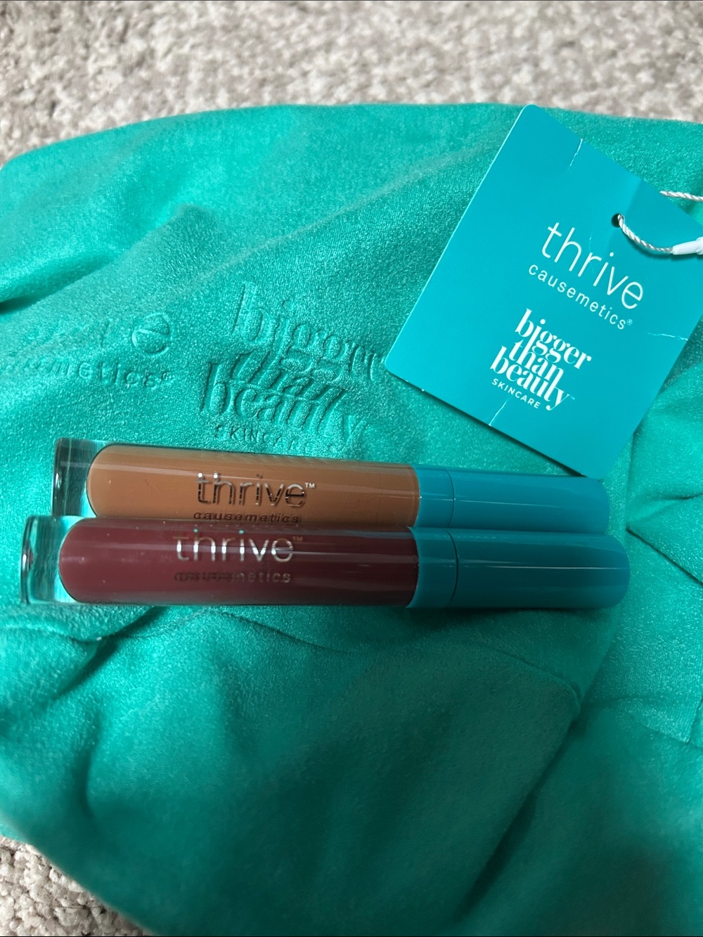NWOB Thrive Causemetics Liliana AND Imani Plumping Gloss!